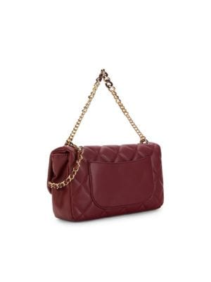 Badgley Mischka
 Medium Studded Quilted Shoulder Bag