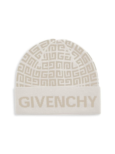 4G Logo Cashmere-Blend Beanie