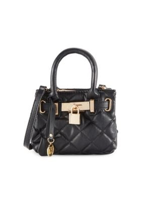 Badgley Mischka
 Micro, Mini, Quilted, Top, Handle, Bag