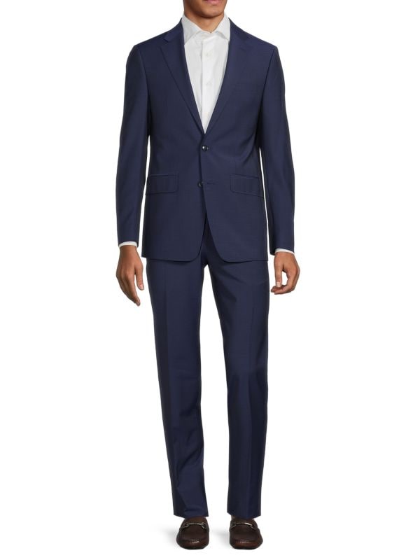 Calvin Klein
 Slim, Fit, Stretch, Wool, Suit