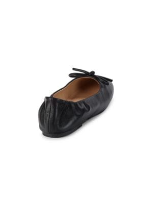 Saks Fifth Avenue
 Cameron Leather Ballet Flats