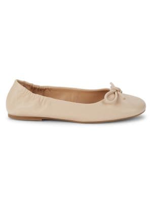 Saks Fifth Avenue
 Cameron Leather Ballet Flats