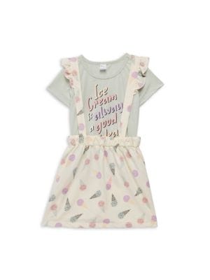 PL Kids
 Little Girls 2-Piece Ice Cream Jumper Set