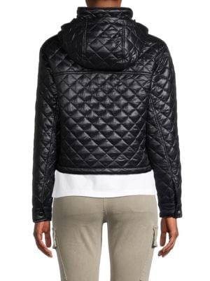 Sam Edelman
 Quilted Packable Cropped Jacket