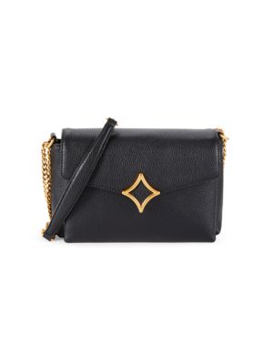 orYANY
 Textured Leather Crossbody Bag