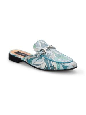 John Richmond
 Swirl Leather Mules