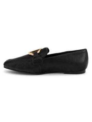 DKNY
 Fern Leather Bit Loafers