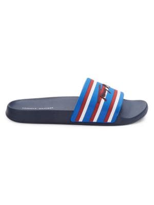 Tommy Hilfiger
 Dusia Striped Logo Slides