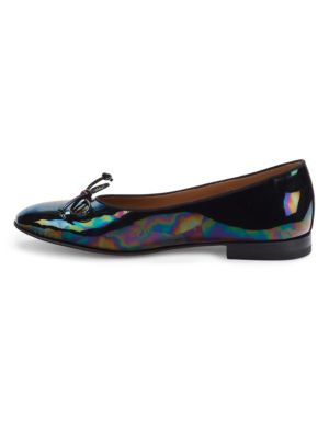 Donatello
 Oil Slick Patent Leather Ballet Flats