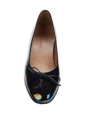 Donatello
 Oil Slick Patent Leather Ballet Flats