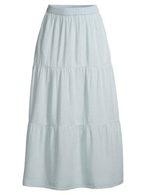 Saks Fifth Avenue
 Tiered Maxi Skirt