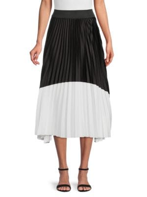 Saks Fifth Avenue
 Pleated Midi Skirt