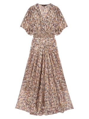 Maje
 Rachelle Lurex Jacquard Maxi Dress