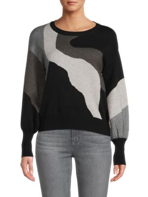 Philosophy
 Abstract Bishop Sleeve Sweater