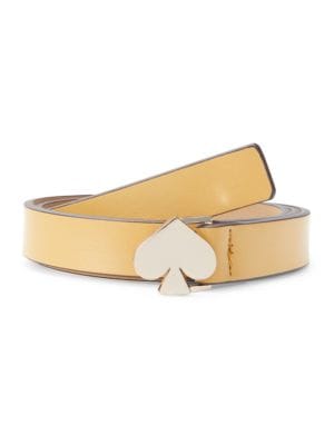 kate spade new york
 Logo Leather Belt