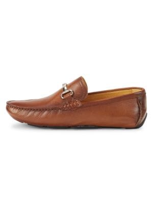 Saks Fifth Avenue
 Leather Bit Driving Loafers