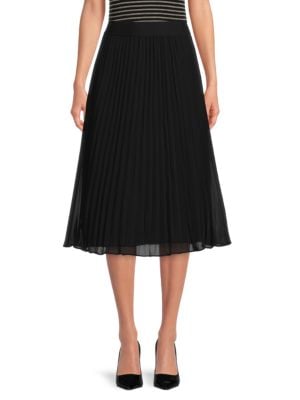 DKNY
 Accordion Pleated Skirt