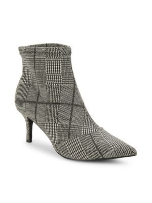 Saks Fifth Avenue
 Angola Plaid Booties