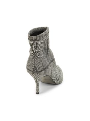 Saks Fifth Avenue
 Angola Plaid Booties