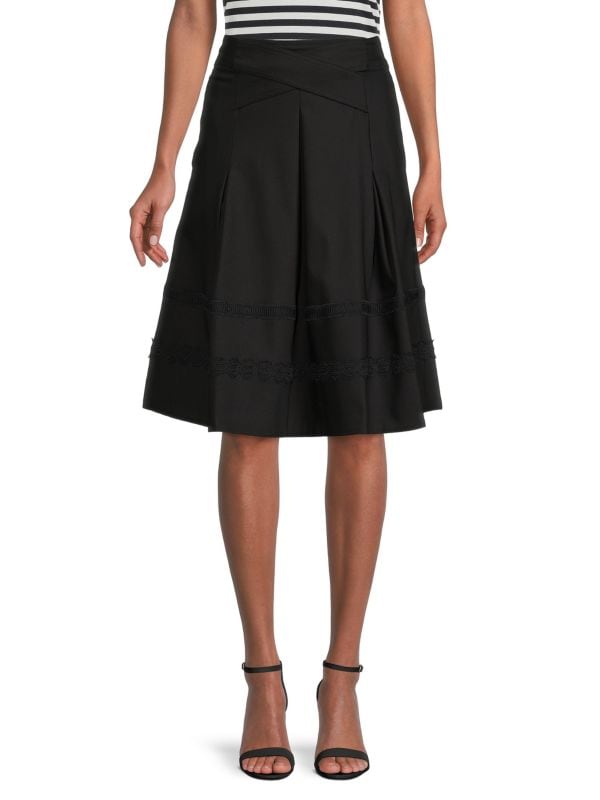 Donna Karan
 Criss, Cross, Waist, A, Line, Skirt