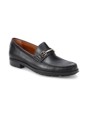 Bally
 Simpler Leather Bit Loafers