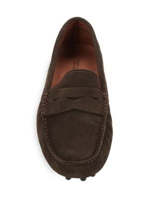 Saks Fifth Avenue
 Suede Driving Penny Loafers