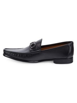 Massimo Matteo
 Moc Toe Leather Bit Loafers