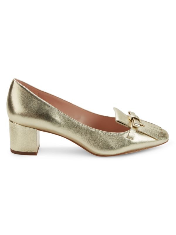 Kate Spade
 Delaney, Metallic, Leather, Pumps