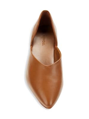 Vince
 Cornelia-B Leather Ballet Flats