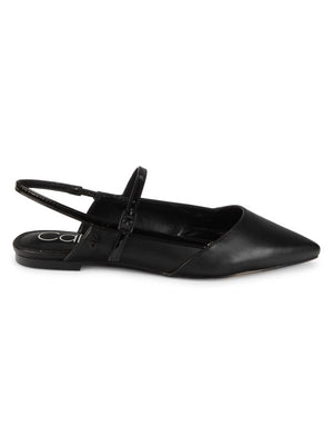 Calvin Klein
 Bryce, Leather, Slingback, Flats