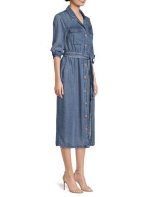 Velvet Heart
 Denim Tie Shirtdress
