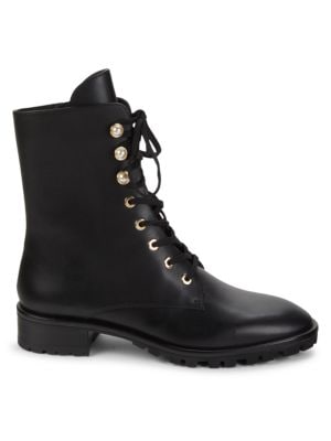 Stuart Weitzman
 Laine Leather Combat Boots