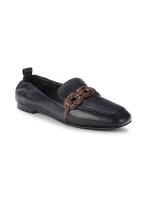 Sanctuary
 Snakeskin Trim Loafers