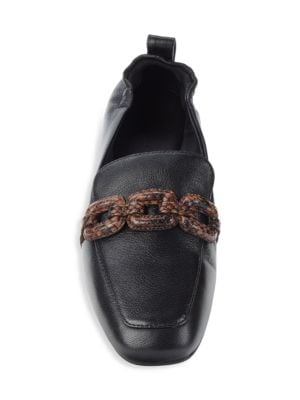 Sanctuary
 Snakeskin Trim Loafers