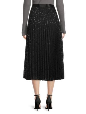 Max Studio
 Print Accordion Skirt