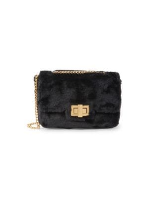 Jill & Ally
 Faux Fur Crossbody Bag