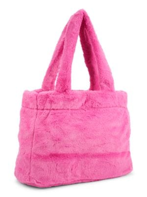 Jill & Ally
 Faux Fur Tote