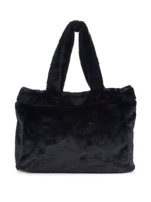 Jill & Ally
 Faux Fur Tote