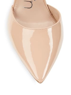 Calvin Klein
 Kcdressa Pointed Toe Leather Pumps