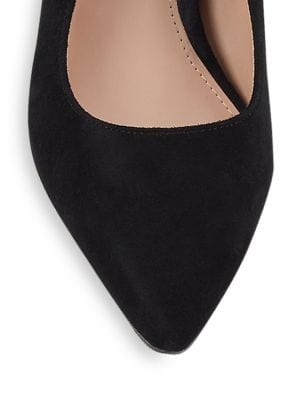 Cole Haan
 Stacked Heel Suede Pumps