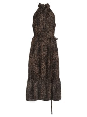 Tahari
 Leopard Print Midi Dress