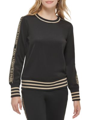 Karl Lagerfeld Paris
 Tape Crewneck Sweatshirt