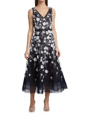 Marchesa Notte
 Embellished Midi Dress