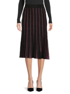 NANETTE nanette lepore
 Sparkle Pleated Midi Sweater Skirt