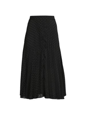 Max Studio
 Polka Dot A Line Skirt