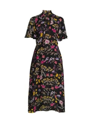 julia jordan
 Floral Midi Dress