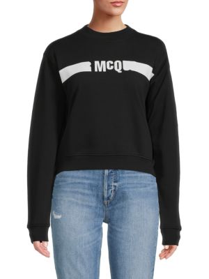 McQ Alexander McQueen
 Drop Shoulder Logo Sweatshirt