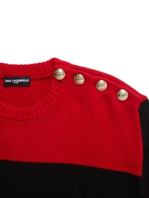 Karl Lagerfeld Paris
 Bold Stripe Crewneck Sweater