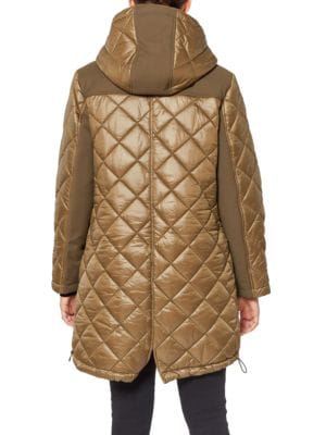 Sanctuary
 Hooded Quilted Puffer Jacket