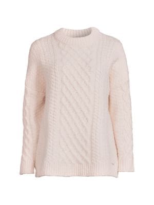 Elie Elie Tahari
 Wool Blend Crewneck Sweater